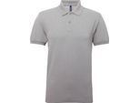 Polo Asquith&Fox Da Uomo RW5350 (4XL) (Grigio Screziato)