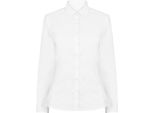 Henbury Camicetta Oxford Moderna A Maniche Lunghe Da Donna RW5424 (2XL) (Bianco)