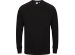 Felpa Skinni Fit Unisex Slim-Fit RW5498 (S) (Schwarz)