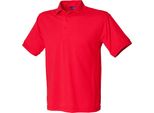 Polo Henbury Da Uomo, Manica Corta RW625 (5XL) (Rosso)