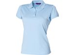Polo Henbury Damen Coolplus® / Polo, RW636 (M) (Hellblau)