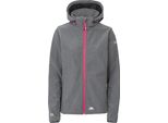 Trespass Giacca Softshell Da Donna Ramona, Impermeabile TP3550 (2XS) (Grigio Carbonio)