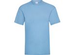 T-Shirt Value Da Uomo A Maniche Corte Per Il Tempo Libero BC3900 (S) (Azzurro)