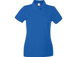 Fruit Of The Loom - Poloshirt Da Donna A Maniche Corte BC3906 (S) (Cobalto)