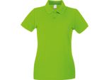 Fruit Of The Loom - Poloshirt Da Donna A Maniche Corte BC3906 (S) (Verde Lime)