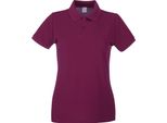 Fruit Of The Loom - Poloshirt Da Donna A Maniche Corte BC3906 (Medium) (Bull's Blood)