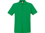 Polo Fruit Of The Loom Premium Herren, Kurzarm BC1381 (S) (KellygrüN)