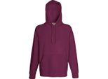 Fruit Of The Loom Herren Kapuzenpullover / Kapuzensweatshirt BC2654 (Xlarge) (Burgunder)
