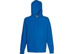 Felpa Con Cappuccio Fruit Of The Loom Uomo BC2654 (Large) (Royal Blue)