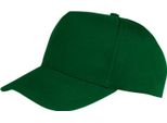Result Unisex Core Boston Baseball Cap (2 Pezzi/Confezione) BC4231 (Taglia Unica) (Verde Bottiglia)