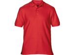 Polo Gildan Premium Sport Pique Uomo BC3194 (S) (Rosso)