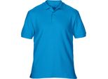 Polo Gildan Premium Sport Pique Uomo BC3194 (S) (Sapphire)