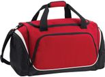 Quadra Pro Team Borsa Da Viaggio / Borsa Sportiva, 55 Litri BC2715 (Taglia Unica) (Rosso/Nero/Bianco)