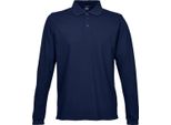Tee Jays Uomo Manica Lunga Stretch / Polo, Manica Lunga BC3306 (L) (Blu Navy)