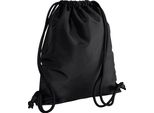 Borsa Da Ginnastica Bagbase Icon BC3396 (Taglia Unica) (Nero/Nero)