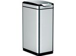 Eko - Cestino Tina Touch 30 Litri Eko - Acciaio Inox Plastica - Acciaio Inox Opaco