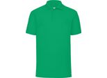 Polo Fruit Of The Loom 65/35 Herren Piqué, Kurzarm BC388 (3XL) (GrüN)