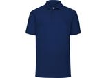 Polo Fruit Of The Loom 65/35 Herren Piqué, Kurzarm BC388 (Xl) (Marineblau)
