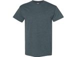 Gildan - Maglietta Da Uomo Manica Corta BC481 (M) (Grigio Scuro Screziato)