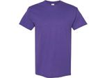 Gildan - Maglietta Uomo Manica Corta BC481 (2XL) (Viola)