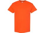 Gildan - Maglietta Uomo Manica Corta BC481 (Xl) (Arancione)