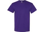 Gildan - T-Shirt Uomo Manica Corta BC481 (Xl) (Viola)