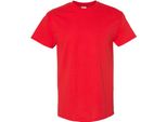 Gildan - T-Shirt Uomo Manica Corta BC481 (Xl) (Rosso)