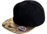 Risultato Cappellino Bronx Glitter Snapback Uomo PC3126 (Taglia Unica) (Nero/Oro)