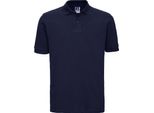 Polo Russell Da Uomo, Manica Corta BC567 (L) (Blu Navy)