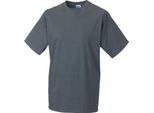 Maglietta Russell Colours Classic Da Uomo BC577 (S) (Grigio)