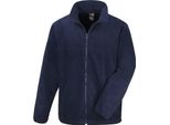 Result Core Herren Fleece-Jacke BC912 (M) (Marineblau)