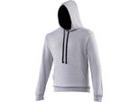 Pullover Con Cappuccio Awdis / Felpa Con Cappuccio RW165 (2XL) (Grigio Screziato/Blu Navy)