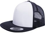Yupoong Flexfit Unisex Baseball Cap Trucker RW3301 (Taglia Unica) (Navy/Bianco)