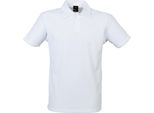 Polo Sportiva Finden & Hales Da Uomo, Manica Corta RW427 (M) (Bianco/Bianco)