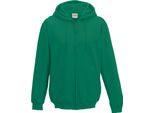 Giacca Con Cappuccio / Pullover Con Cappuccio / Felpa Con Cappuccio Con Zip RW180 (M) (Antracite) Awdis Da Uomo