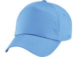 Berretto Da Baseball Unisex Beechfield Junior Original Tinta Unita RW217 (Taglia Unica) (Blu Cielo)