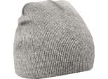 Cappello Invernale Beechfield Unisex In Maglia Basic RW209 (Taglia Unica) (Grigio Chiaro)