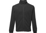 2786 Giacca In Pile Da Uomo Con Zip Integrale RW2506 (Xsmall) (Nero)