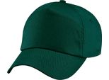 Berretto Da Baseball Unisex Beechfield Junior Original Tinta Unita RW217 (Taglia Unica) (Verde Bottiglia)