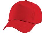 Berretto Da Baseball Beechfield Unisex Junior Original Unicoloured RW217 (Taglia Unica) (Rosso)