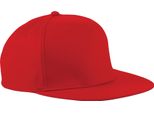 Berretto Da Baseball Beechfield Unisex Retro Rapper (2 Pezzi/Confezione) RW6724 (Taglia Unica) (Rosso)