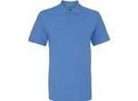 Polo Asquith & Fox Uomo, Manica Corta RW3471 (L) (Fiordaliso)