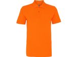 Polo Asquith & Fox Da Uomo, Manica Corta RW3471 (2XL) (Arancione)