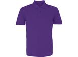 Polo Asquith & Fox Uomo, Manica Corta RW3471 (4XL) (Viola)