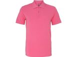 Polo Asquith & Fox Da Uomo, Manica Corta RW3471 (L) (Rosa)