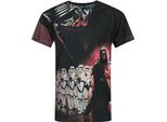 Maglietta Star Wars Force Awakens Kylo Ren Sublimation Uomo NS4058 (M) (Nero)