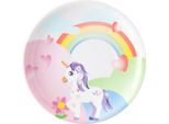 Seltmann Weiden Piatto Rotondo 25,5 Cm Compact Il Mio Piccolo Unicorno 001.741858