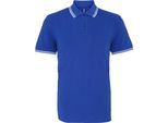 Polo Asquith & Fox Uomo, Manica Corta RW4809 (Xl) (Blu Reale/Bianco)