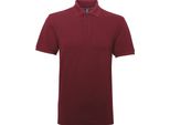 Polo Asquith&Fox Uomo RW5350 (L) (Borgogna)