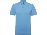 Polo Asquith&Fox Uomo RW5350 (L) (Blu Cielo)